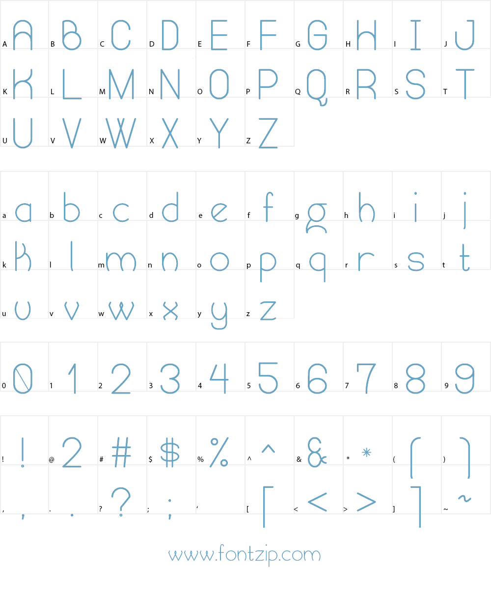 Humongous of Eternity St Font Character